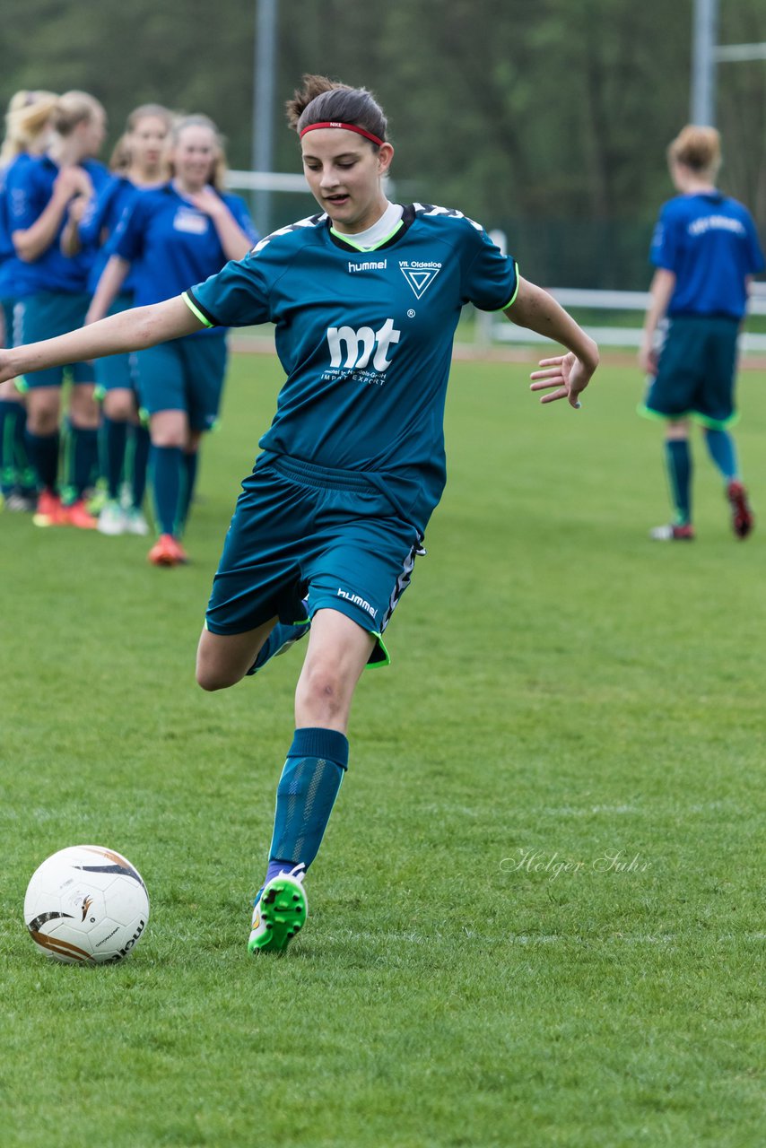 Bild 67 - B-Juniorinnen VfL Oldesloe - JSG Sdtondern : Ergebnis: 2:0